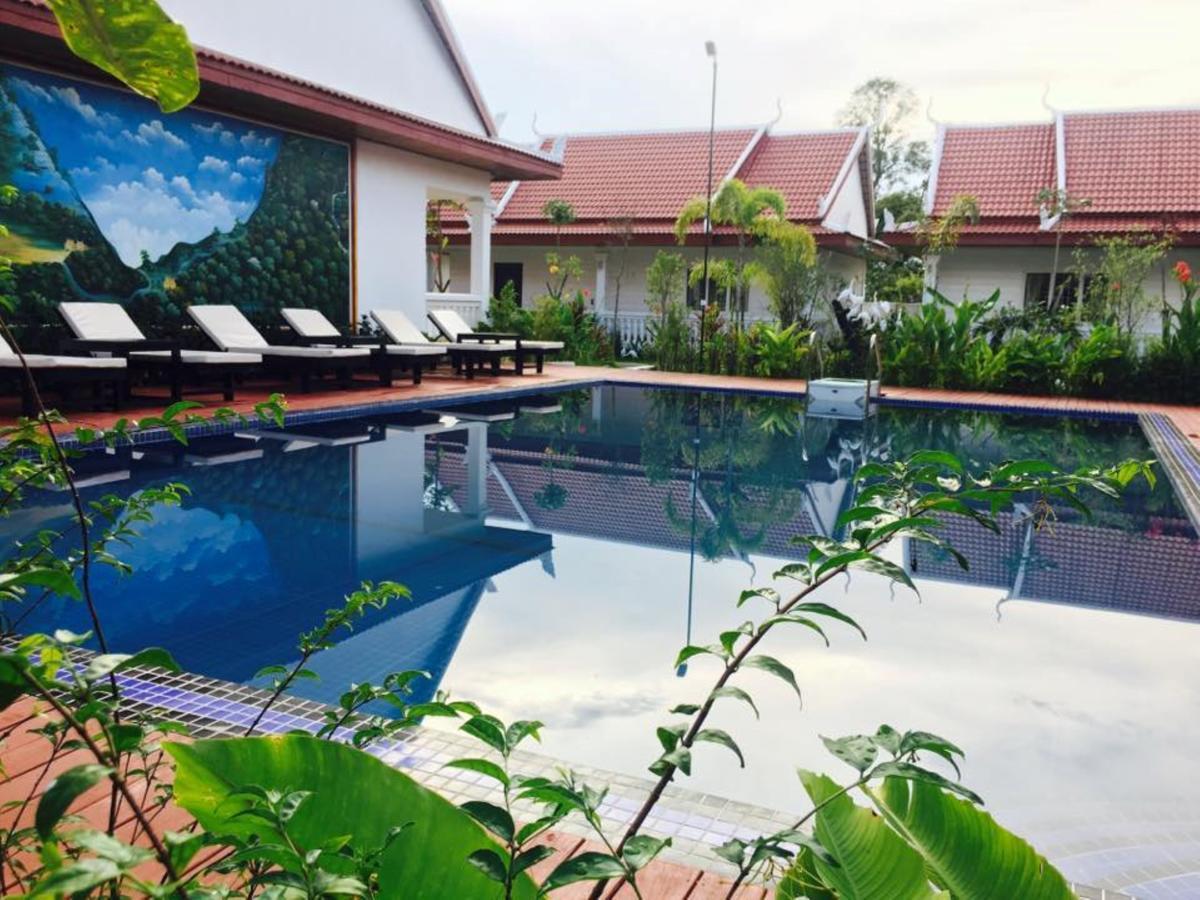 Preah Vihear Jaya Hotel Sra Aem Dış mekan fotoğraf